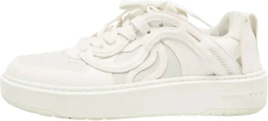 Stella McCartney Pre-owned Fabric sneakers White Dames