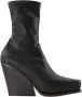 Stella McCartney Pre-owned Leather boots Black Dames - Thumbnail 1