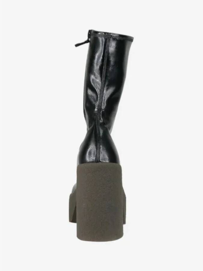 Stella McCartney Pre-owned Leather boots Black Dames