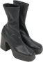 Stella McCartney Pre-owned Leather boots Black Dames - Thumbnail 1