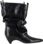 Stella McCartney Pre-owned Leather boots Black Dames - Thumbnail 1