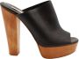 Stella McCartney Pre-owned Leather heels Black Dames - Thumbnail 1