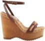 Stella McCartney Pre-owned Leather sandals Beige Dames - Thumbnail 1