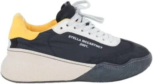 Stella McCartney Pre-owned Leather sneakers Black Dames