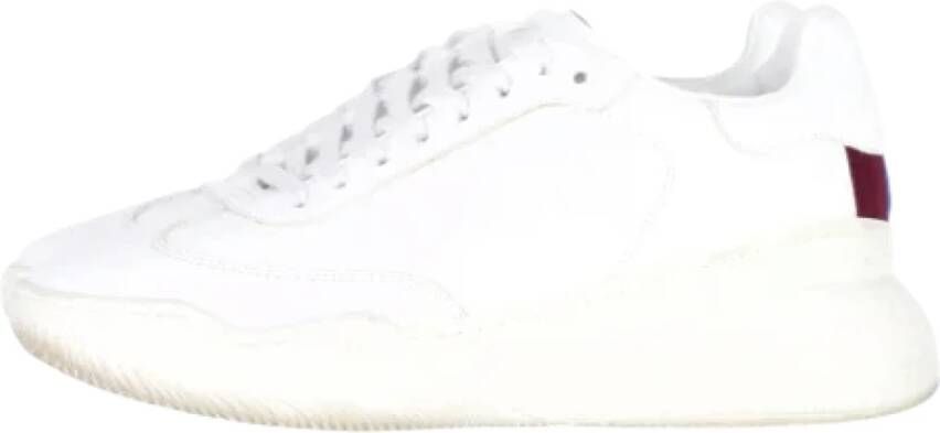 Stella McCartney Pre-owned Leather sneakers White Dames