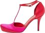 Stella McCartney Pre-owned Satin heels Pink Dames - Thumbnail 1