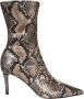 Stella Mccartney Python Print Enkellaarzen Multicolor Dames - Thumbnail 1