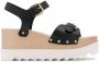 Stella Mccartney Hoge hak platform sandalen Black Dames - Thumbnail 1