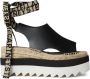 Stella Mccartney Zwarte Sandalen met Plateauhak Black Dames - Thumbnail 10