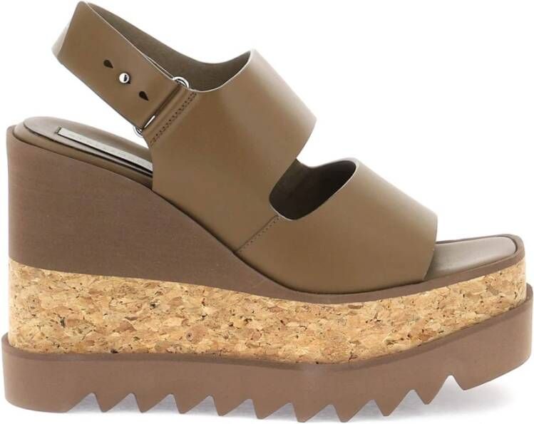 Stella Mccartney Wedges Brown Dames