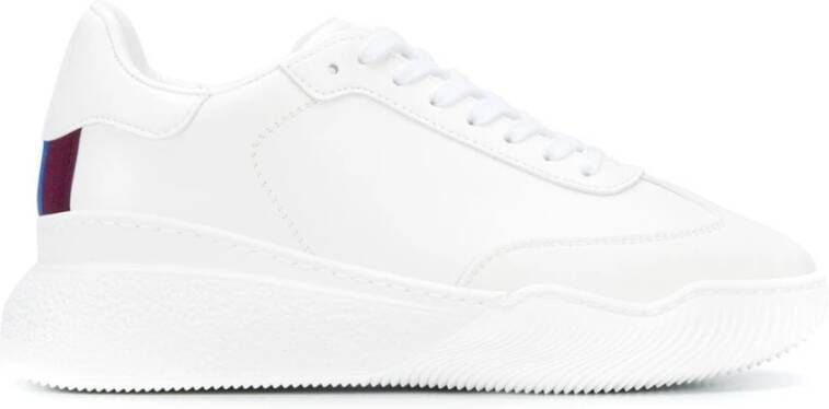 Stella Mccartney Witte Loop Lage Sneakers White Dames