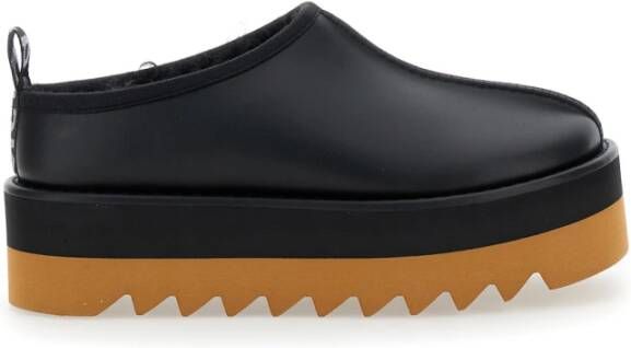 Stella Mccartney Zwarte Pantoffels voor Vrouwen Aw24 Black Dames