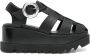 Stella Mccartney Zwarte Sandalen met Enkelband Black Dames - Thumbnail 1