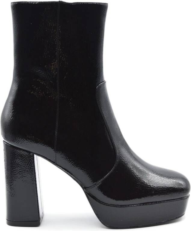 Steve Madden Artistic Laarzen met 10cm Hak Black Dames