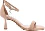 Steve Madden Bel-Air Vierkante Sandalen Beige Dames - Thumbnail 1