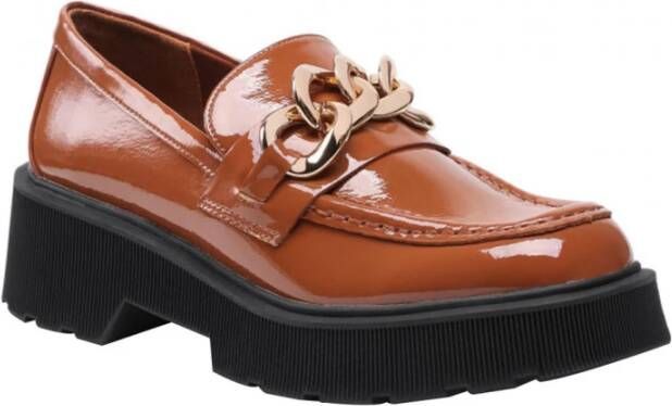 Steve Madden Bruine Suède Loafers Brown Dames