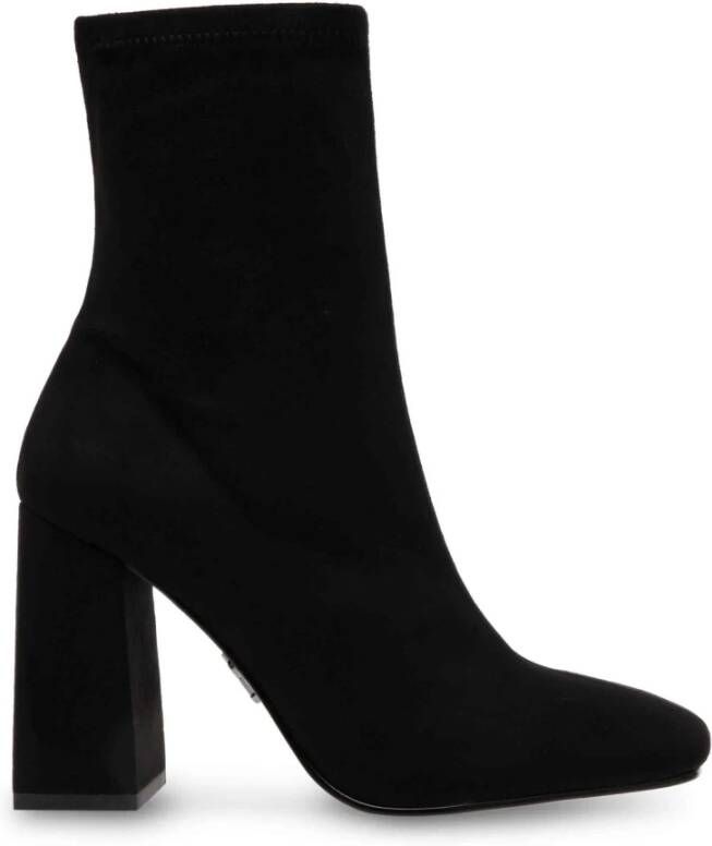 Steve Madden Chic Enkellaarsjes met Hak Black Dames