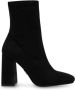 Steve Madden Chic Enkellaarsjes met Hak Black Dames - Thumbnail 1