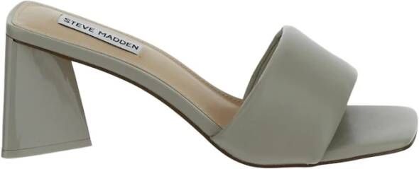 Steve Madden Clear-Sky Hakken Muiltjes Grijs Dames