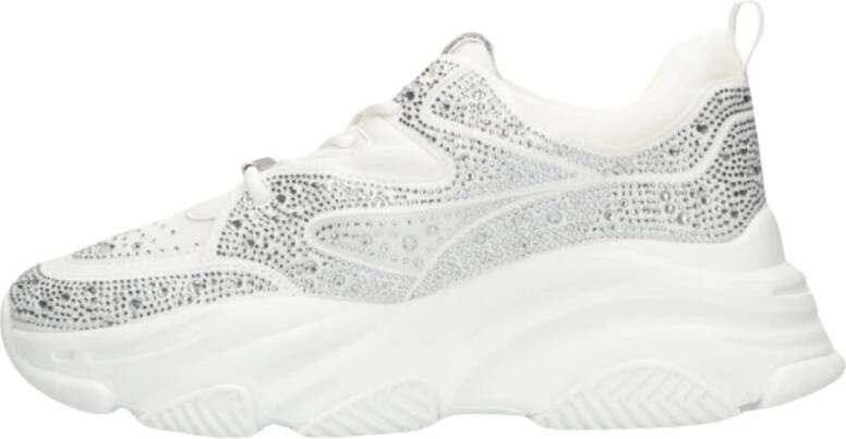 Steve Madden Dames Privy Sneakers White Dames - Foto 2