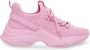 Steve Madden Trendy Logo Low-Top Sneakers Pink Dames - Thumbnail 2