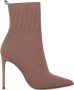 Steve Madden Enkellaars in Blush Ribstof Pink Dames - Thumbnail 1