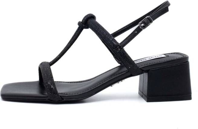 Steve Madden Flat Sandals Black Dames