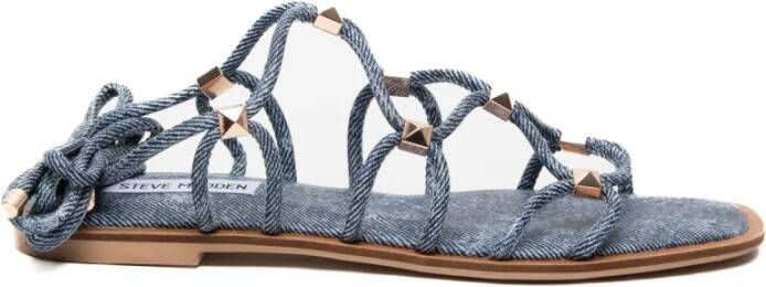 Steve Madden Flat Sandals Blue Dames