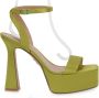 Steve Madden Hoge hak sandalen Groen Dames - Thumbnail 1