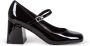 Steve Madden Zwarte Lak Baby Stijl Hakken Black Dames - Thumbnail 4