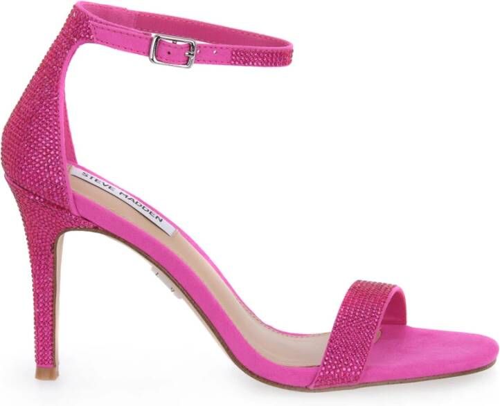 Steve Madden Hot Pink Illumine Hoge Hak Sandalen Roze Dames