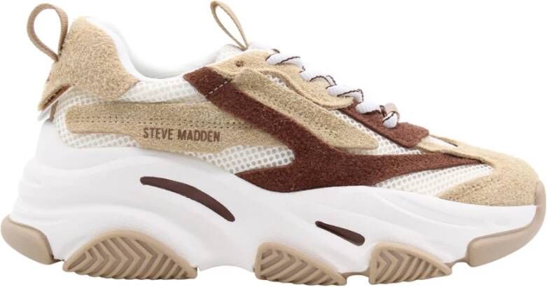 Steve Madden Possession-E Brown Dames Sneaker SM19000033-03006-BWD