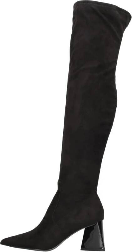 Steve Madden Evermore Over-de-Knie Laarzen Black Dames