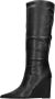 Steve Madden Puntige Neus Synthetische Leren Laarzen Black Dames - Thumbnail 10