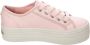 Steve Madden Lage Profiel Roze Stoffen Veterschoenen Pink Dames - Thumbnail 1