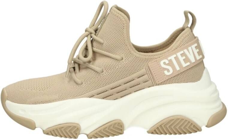 Steve Madden Lage Sneakers Beige Dames