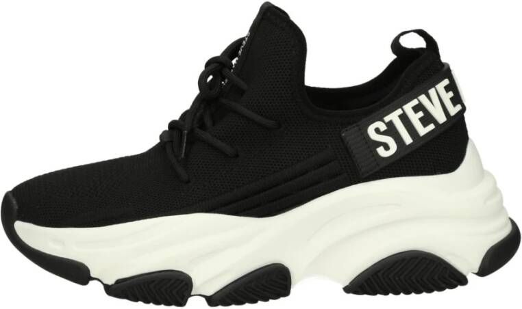 Steve Madden Lage Sneakers Black Dames