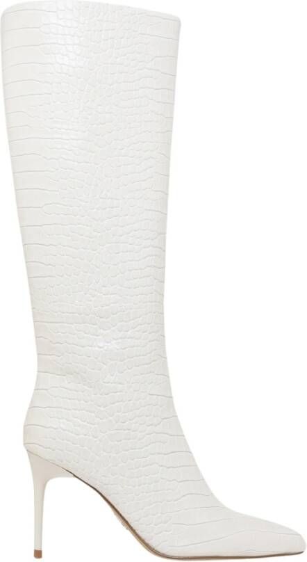 Steve Madden Lief Witte Laars White Dames