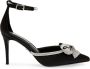 Steve Madden Lumiere sandalette van satijn met strass - Thumbnail 2