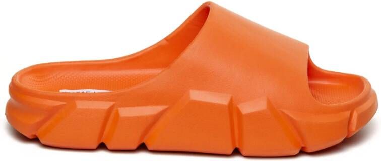 Steve Madden Moderne Tap Sliders Oranje Heren