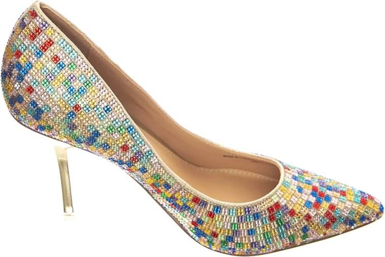 Steve Madden Multicolor Suède Stiletto Hakken Multicolor Dames