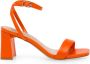 Steve Madden Oranje Hoge Hak Sandalen Oranje Dames - Thumbnail 1