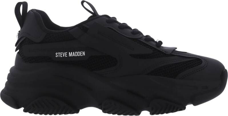 Steve Madden Possession-E Sneaker Black Dames