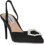 Steve Madden Zwarte Lucent Mules Zwart Dames - Thumbnail 1