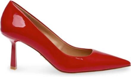 Steve Madden Rode Stiletto Hoge Hak Pomp Vivion Red Dames