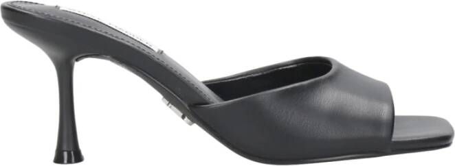 Steve Madden Sandaal van lakleer met 7 cm hak Black Dames