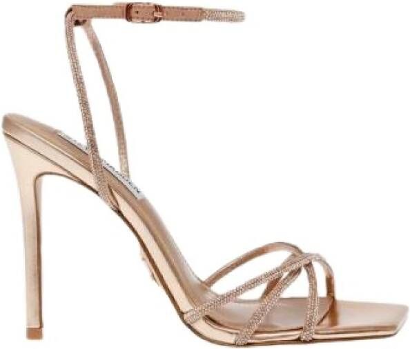 Steve Madden Rosegold Hoge Hakken Pink Dames