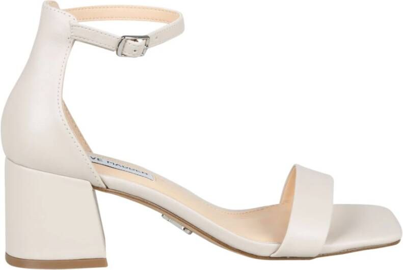 Steve Madden Ivoor Decollettè Hoge Hak Sandalen Beige Dames