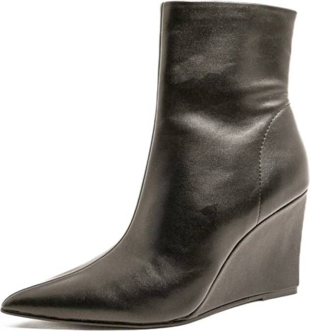 Steve Madden Serbia Zwarte Sleehak Schoenen Black Dames