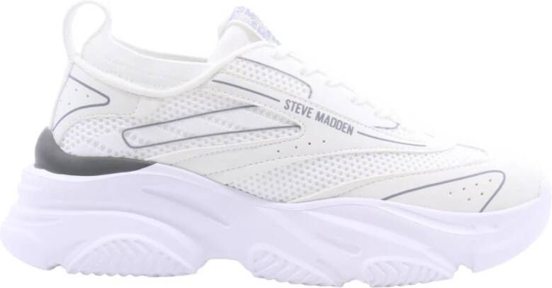 Steve Madden Stedelijke Sneakers White Heren